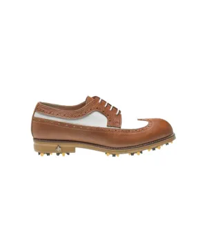 ALL CLASSIC Golf Noble Derby Classic Golf Shoes - Light Brown