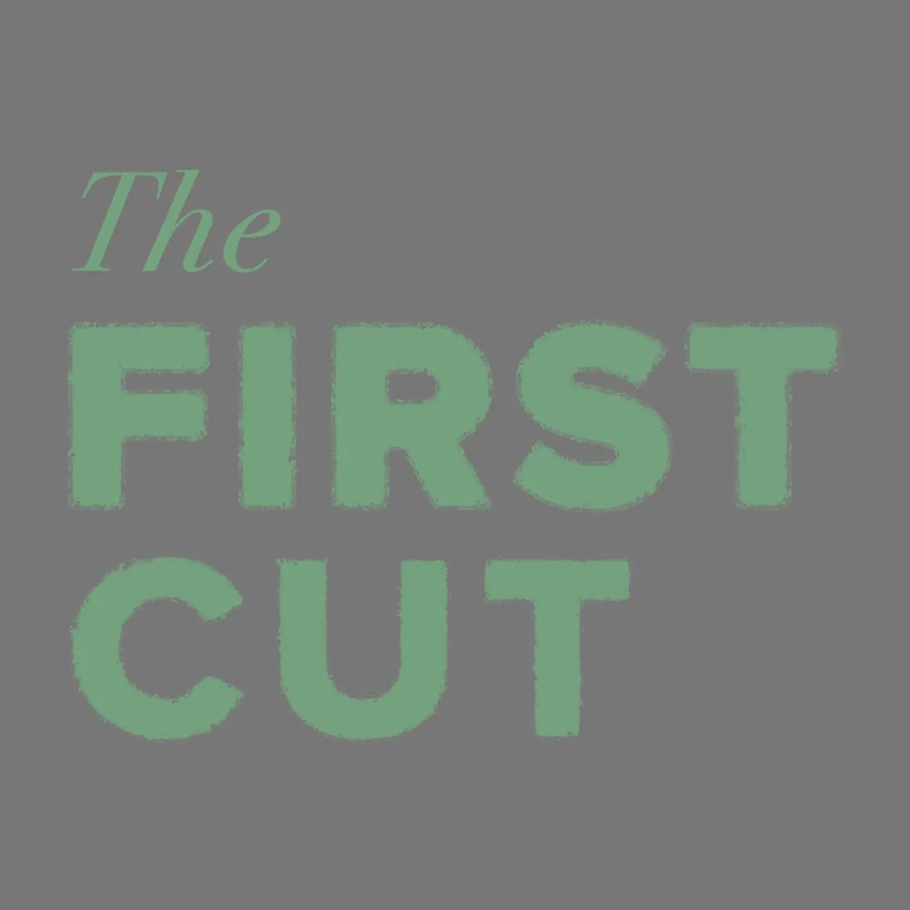 First Cut Golf Podcast Logo Embroidered Flat Bill Hat