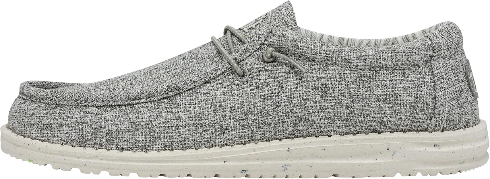 Hey Dude Men’s Wally Blend Loafer Linen Iron