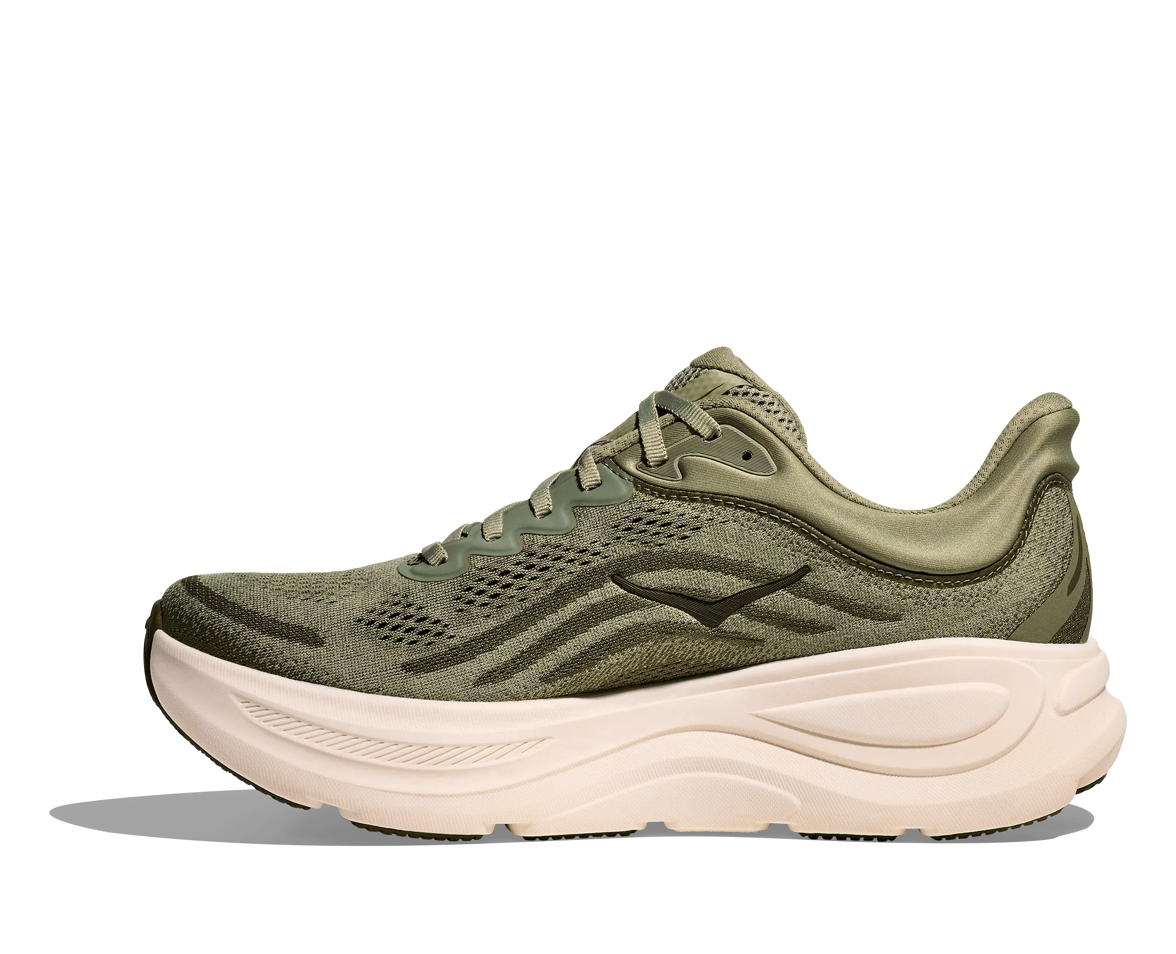Hoka Men's Bondi 9 Running Shoes- Sea Moss/ Eucalyptus
