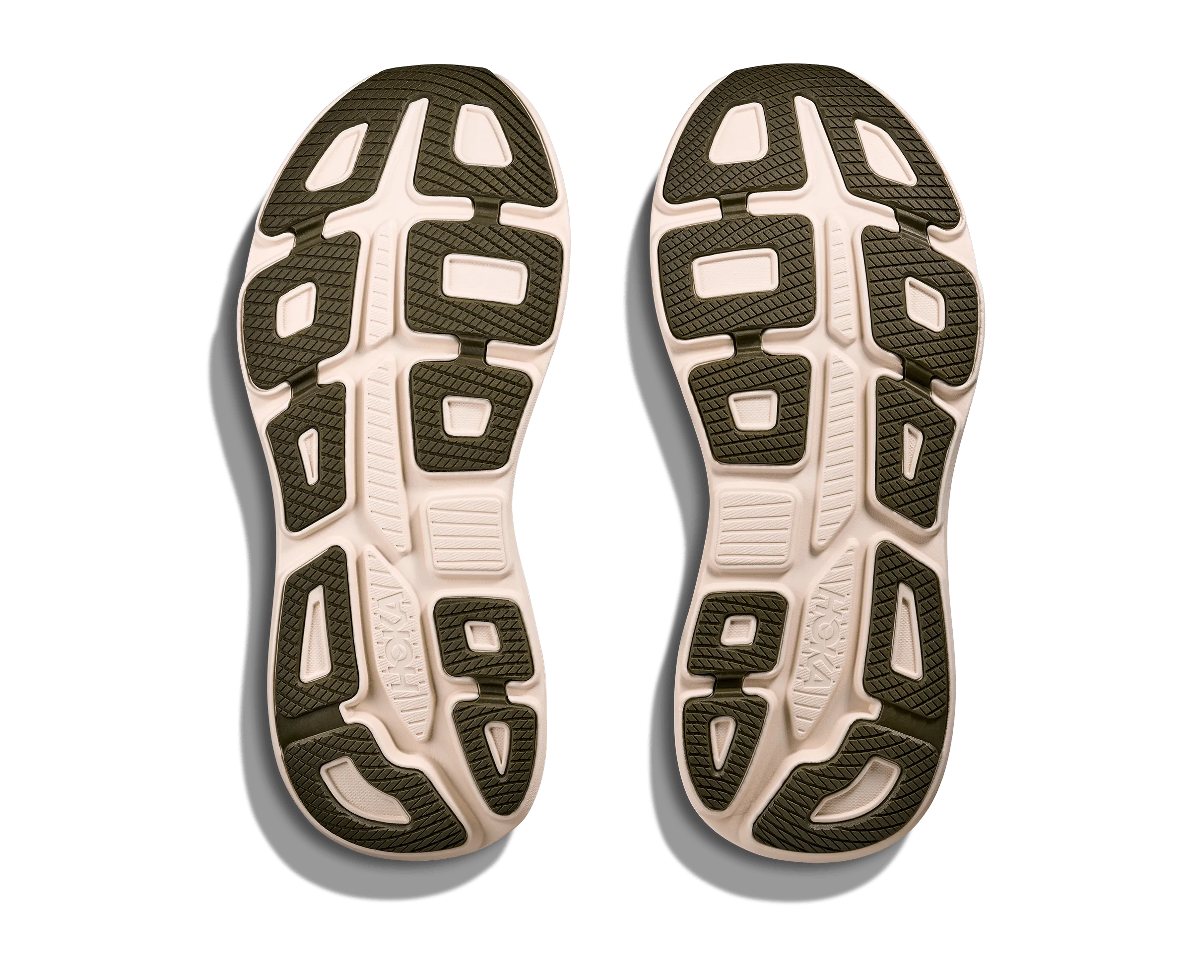 Hoka Men's Bondi 9 Running Shoes- Sea Moss/ Eucalyptus