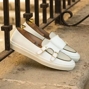 Men's Double Monk Sneakers Wide Plus Size 3657