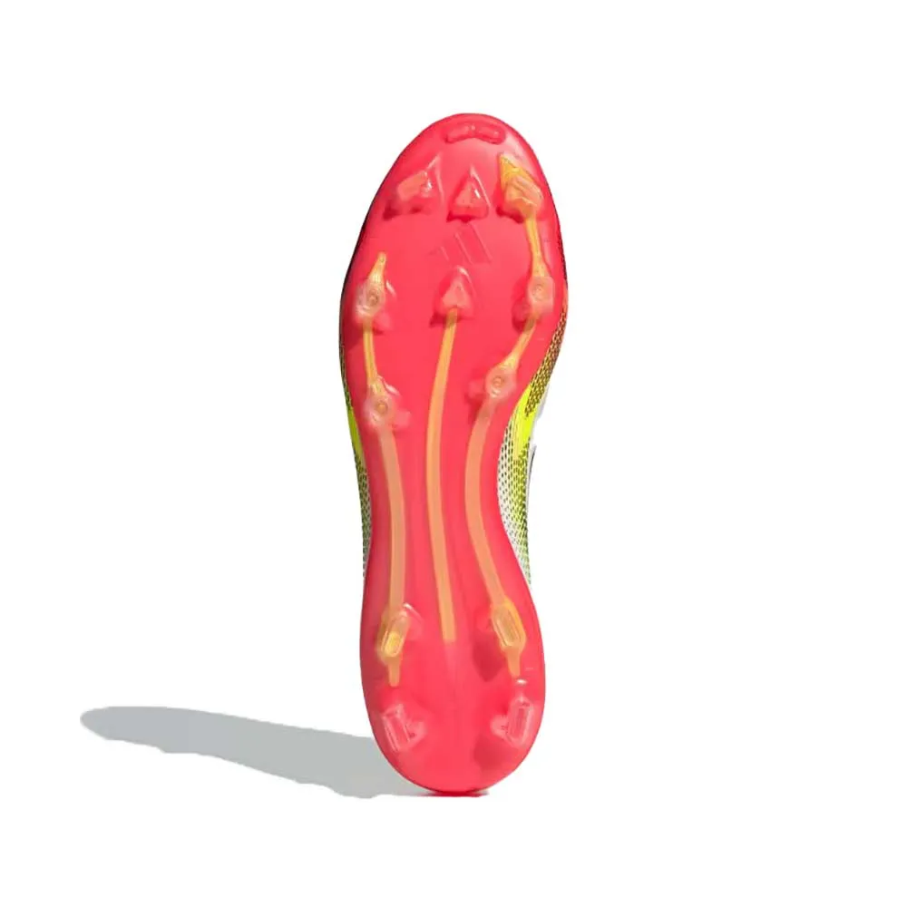 Men's F50 Pro FG Soccer Cleat - Cloud White/Core Black/Solar Yellow - Regular (D)