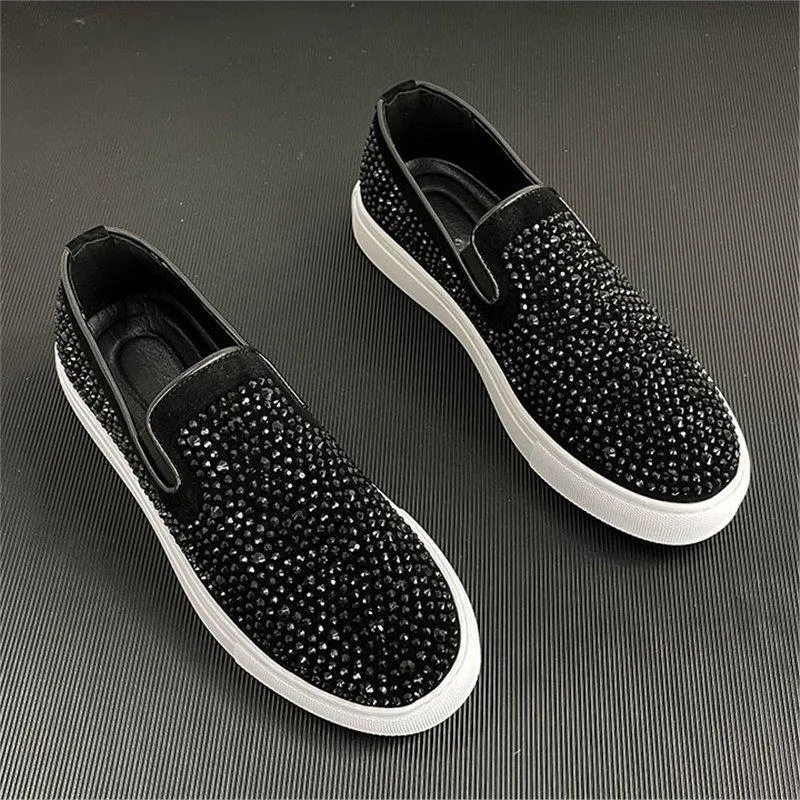 Men's Hot Diamond Slip-on Loafers