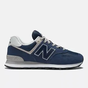 New Balance Women's 574 Classic Sneakers- Blue/White
