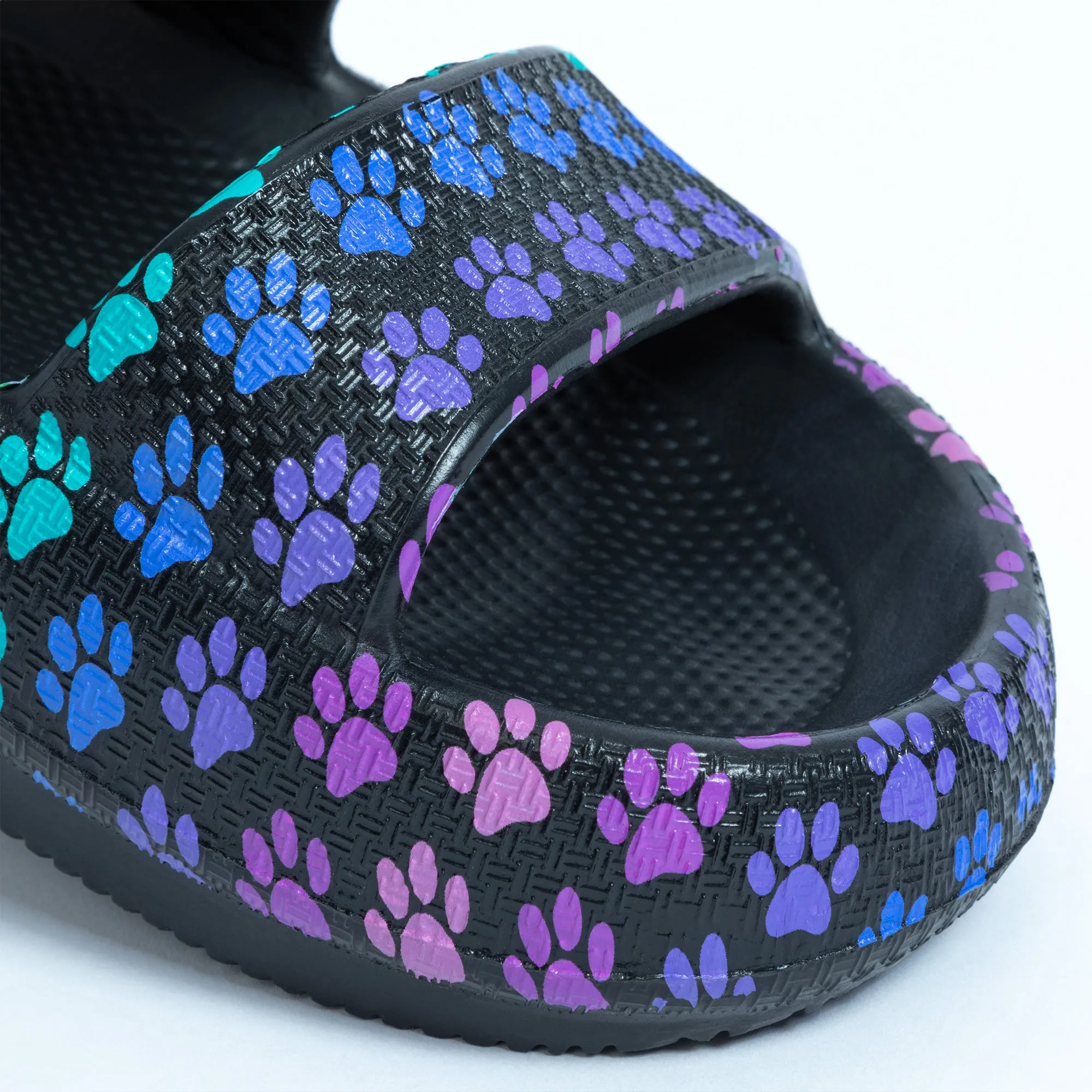 Paw Print Pillow Slingback Sandals