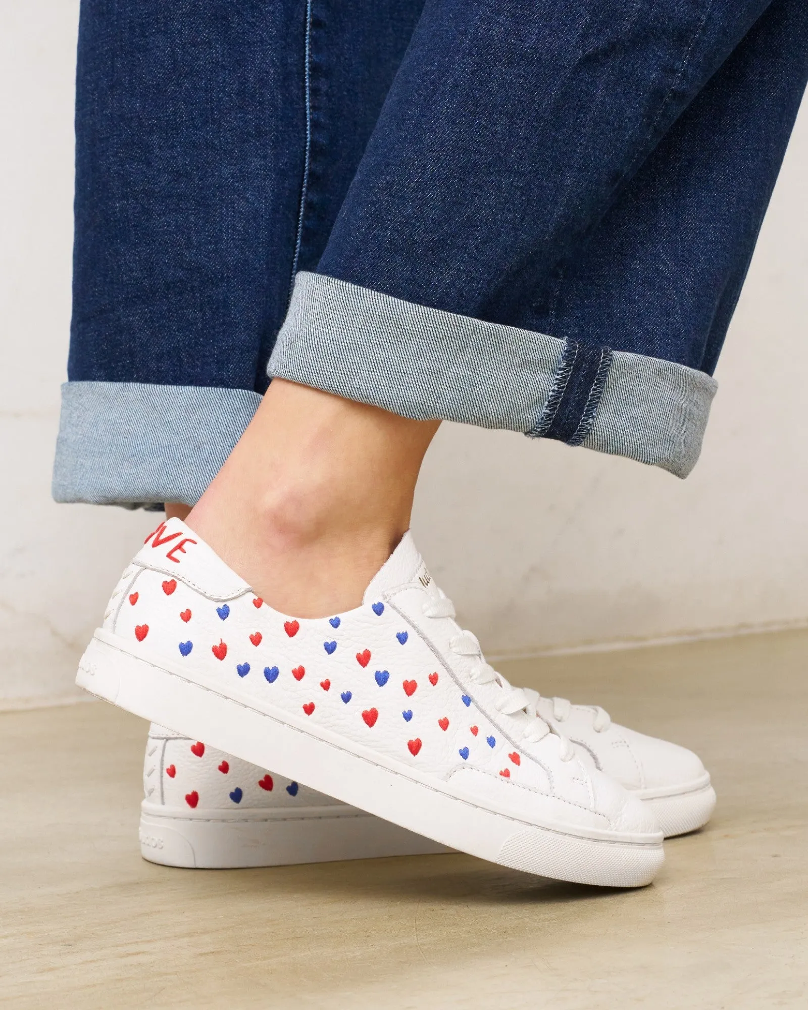 Womens_Sneakers_The Ibiza_Embroidery_Oasis White - Hearts